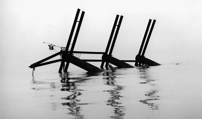 Demolition of Rose Island
